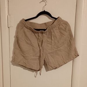 Cato Tan Cargo Shorts Relaxed Fit Lightweight